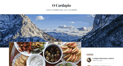 Desktop Screenshot of ocardapio.net