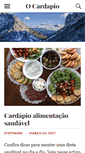 Mobile Screenshot of ocardapio.net
